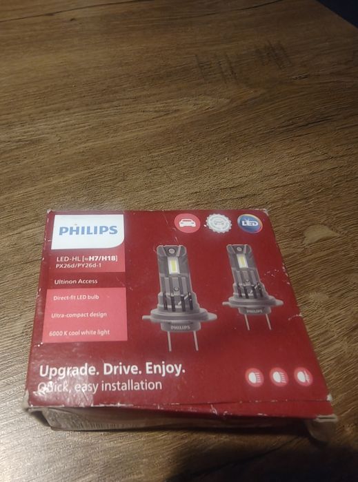 Żarówki Philips LED H7