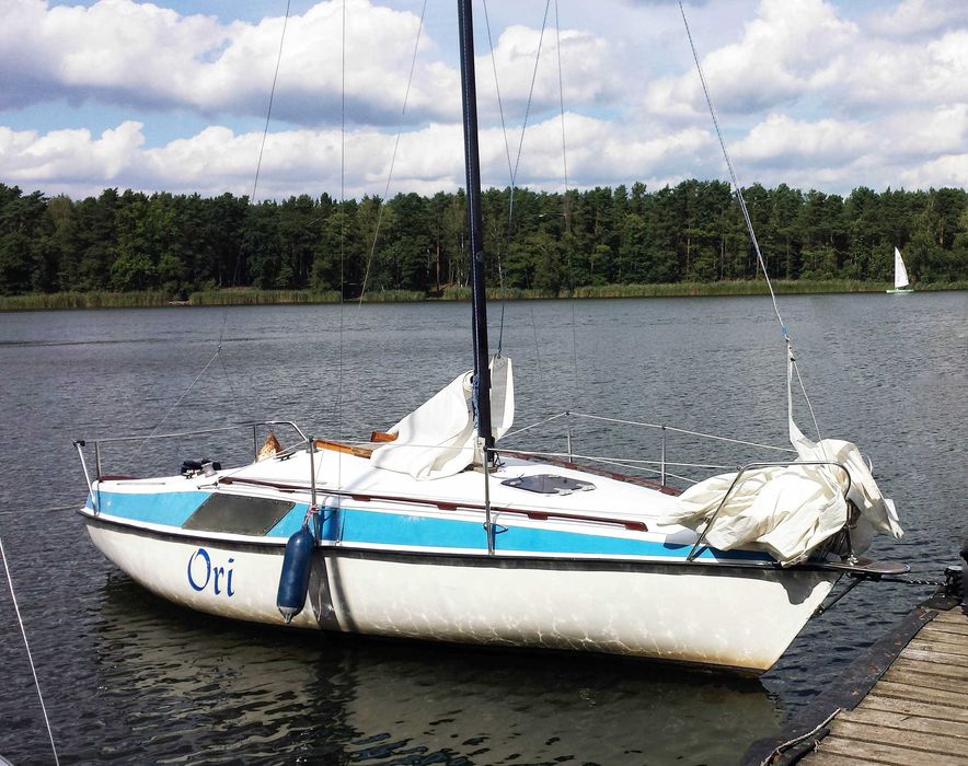 Łódź Żaglowa + przyczepa + nowy rolfok