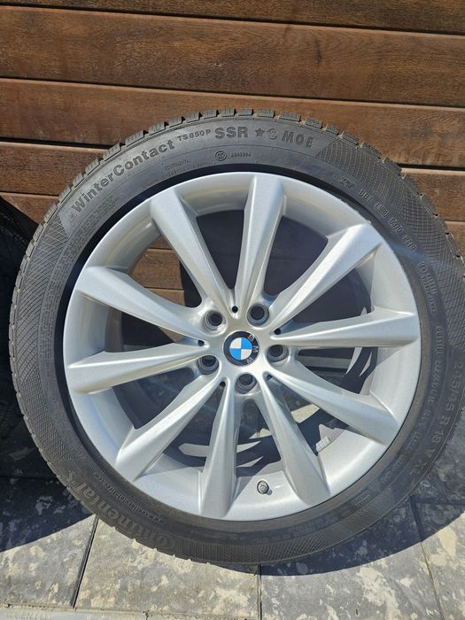 Koła zimowe oryginalne BMW 5 xD X1 X3 5x112 R18 ET 30 G01 G11 G12 G20
