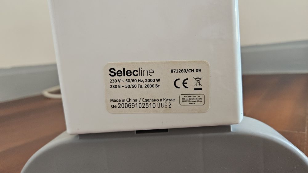 Aquecedor 230v 2000w
