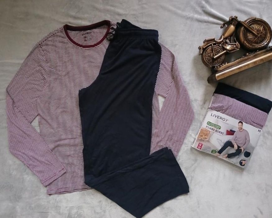 Чоловіча піжама Livergy р. S (44/46), M (48/50), L (52/54).