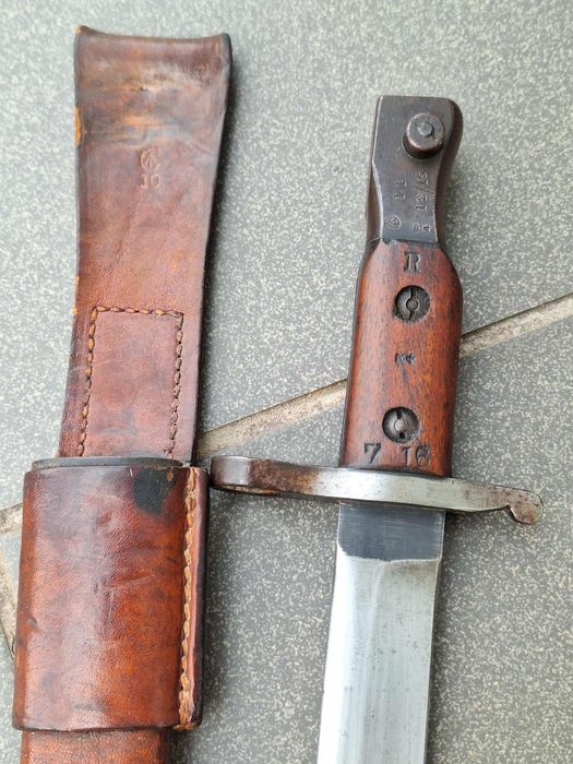 Bagnet M1910 Ross Kanada stan kolekcjonerski