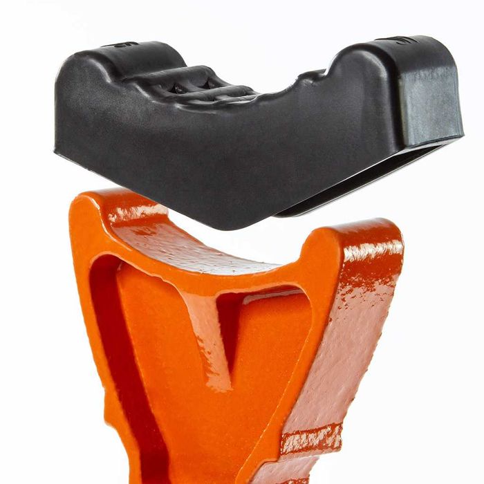 2X KOBYŁKI 3T PODSTAWKI WARSZTATOWE Podpory Z Blokadą Gumą Regulowane