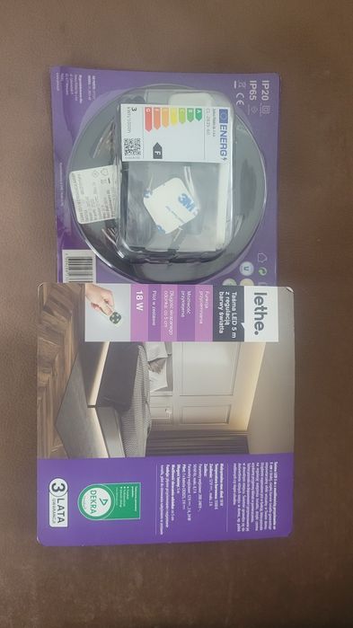 Taśma LED z regulacją barwy - ciepła. 5m - 2 op(10m) 18W pilot