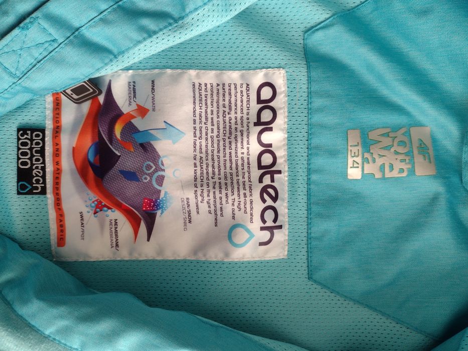 Kurtka chłopięca 4f rozmiar 134