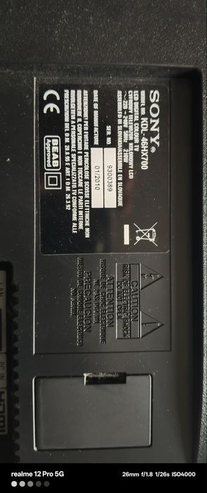 Telewizor 46" + stolik