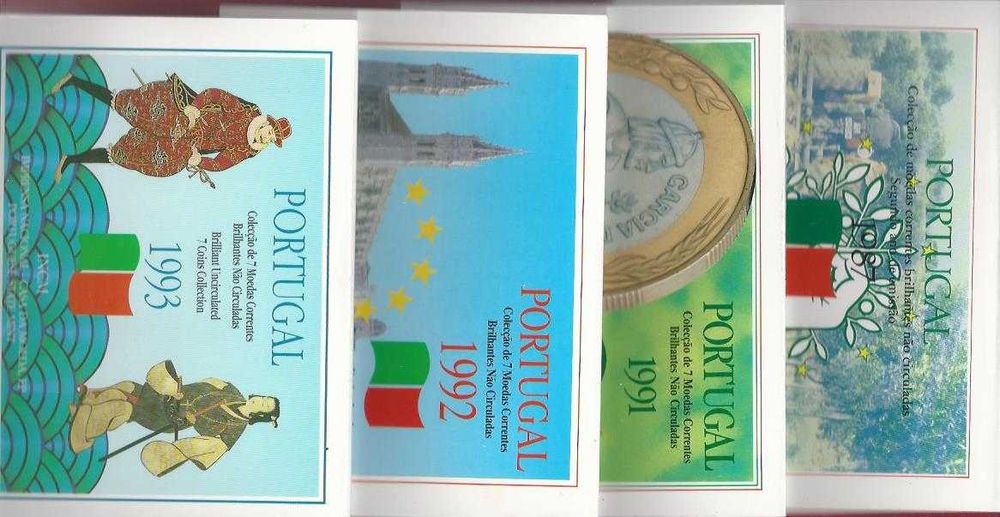 BNCs  Escudos  1987,1991,1992,1993  em Estado Novas