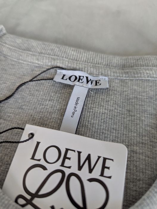 Szara bluzka Loewe M – nowa z metką, oryginał!