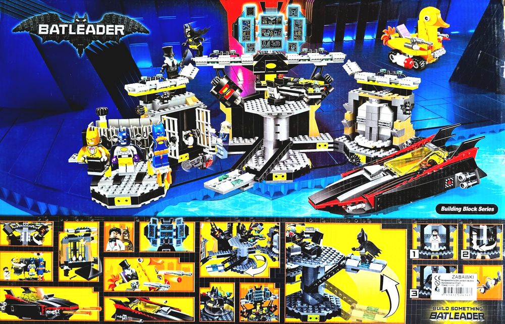 Nowe klocki Jaskinia Batmana Batman Pingwin  kompatybilne z Lego