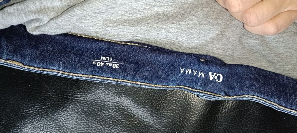 Jeansy ciążowe 3pak 38 M