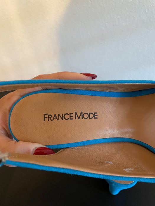 Sapatos salto alto  azuis