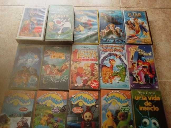 cassetes vhs infantis originais