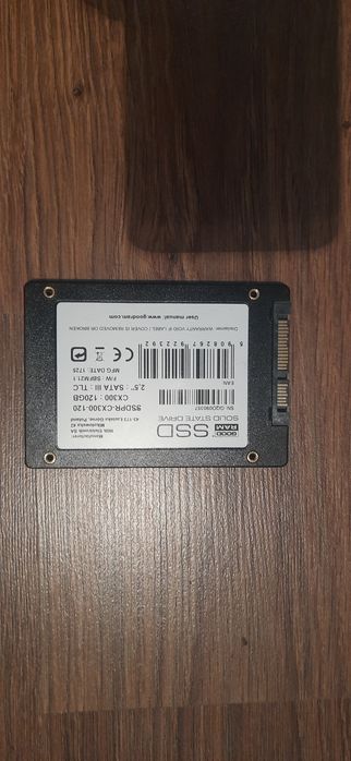 Dysk SSD Goodram CX300 120GB 2,5" SATA III