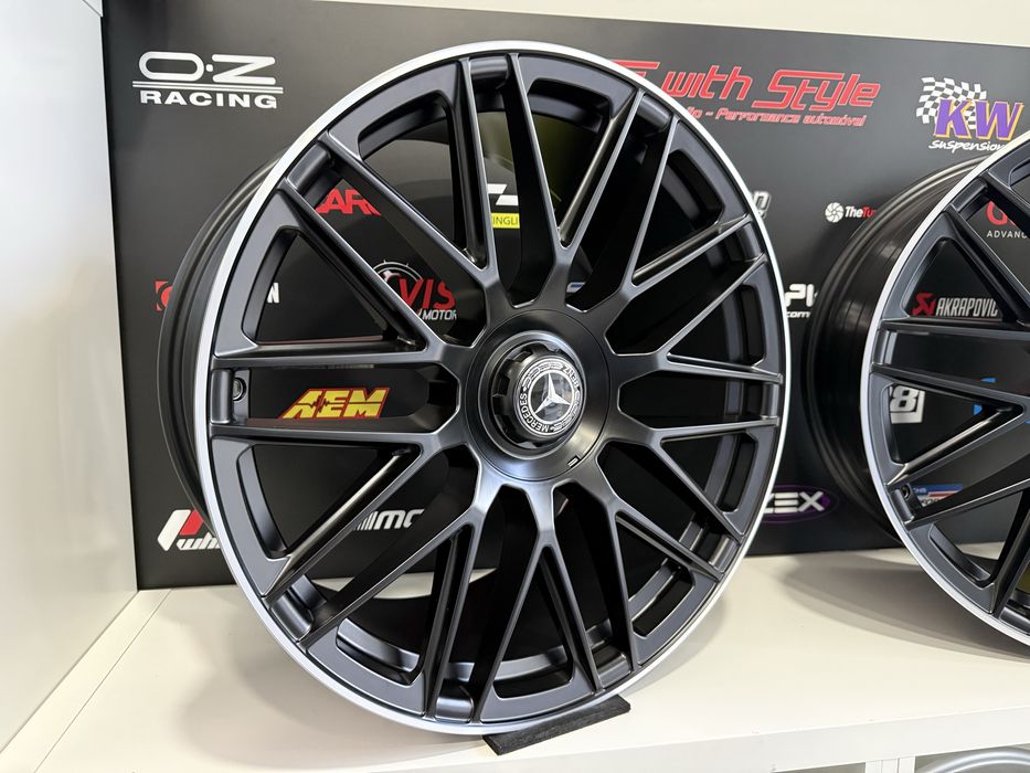 JANTES MERCEDES LOOK C63 AMG EM 18 , 19 E 20 | 5X112 NOVAS