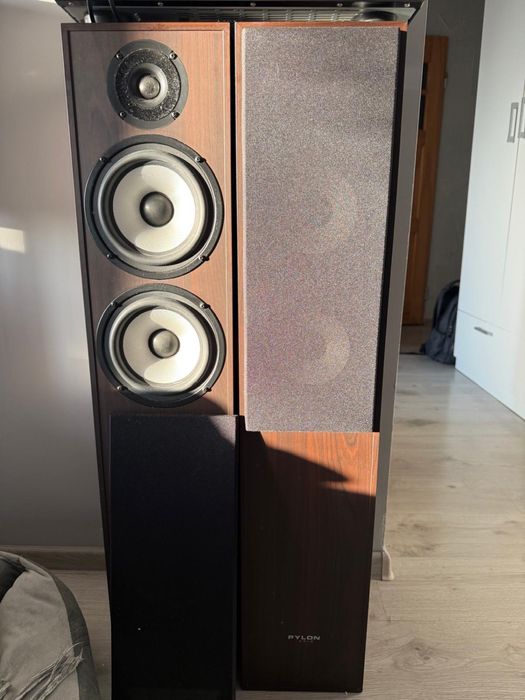 Sprzedam Amplituner Yamaha HTC 3068 głośniki pylon pearl 25