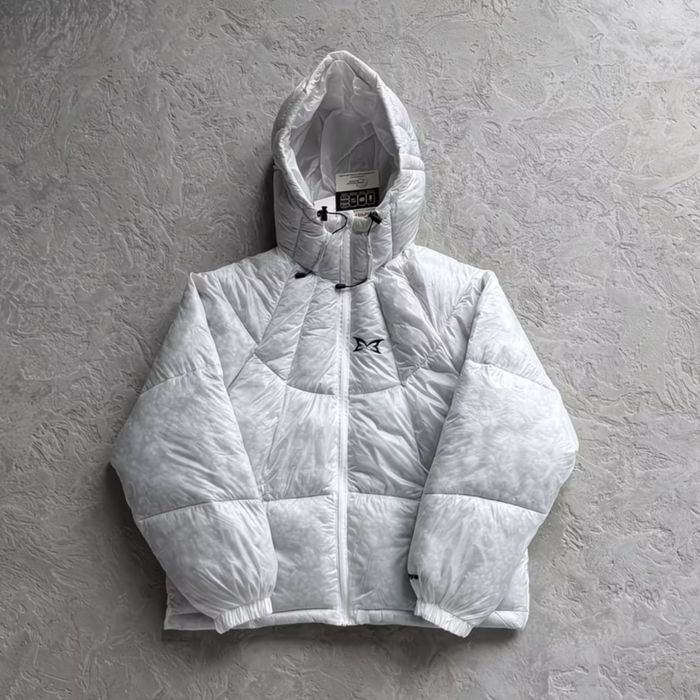 Mertra puffer jacket white / пуховик куртка мертра пафер біла