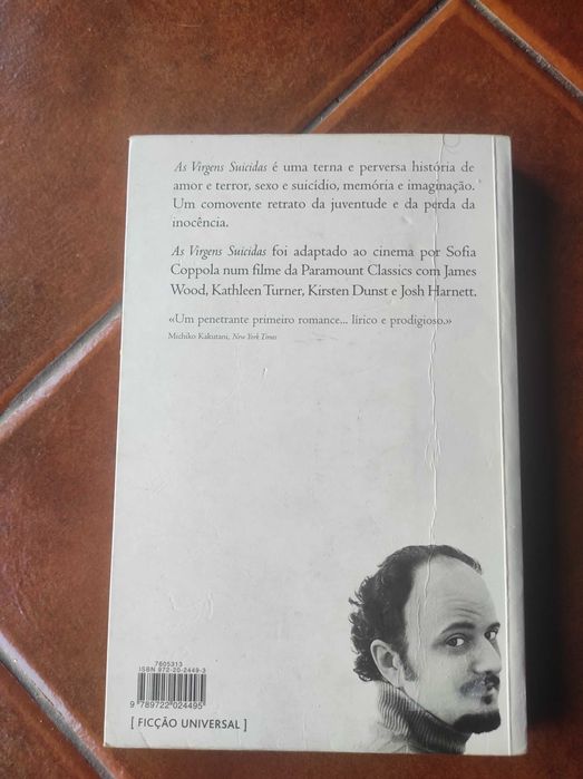 Livro As Virgens Suicidas