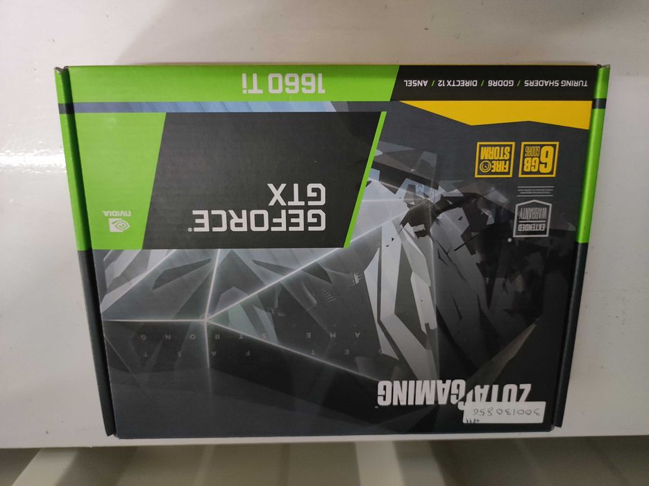 Graphics Card - Zotac Gaming GeForce GTX 1660 Ti64730219550723121