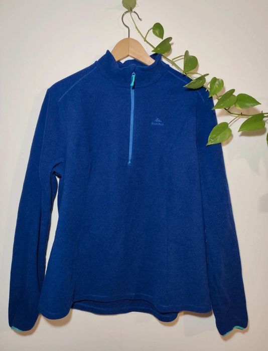 Bluza polarowa polar xl XXL 44 42 quechua granatowy niebieski