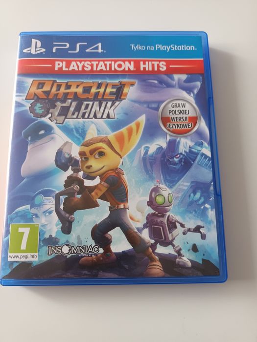 RATCHET CLANK na ps4. Jak nowa !!!