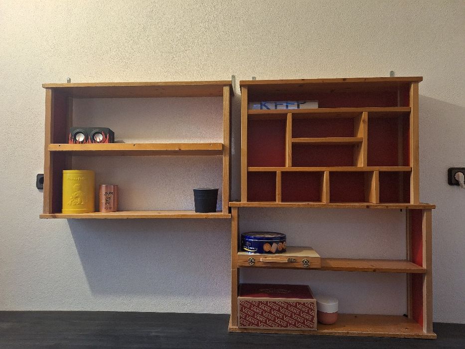 Mini prateleiras para organização