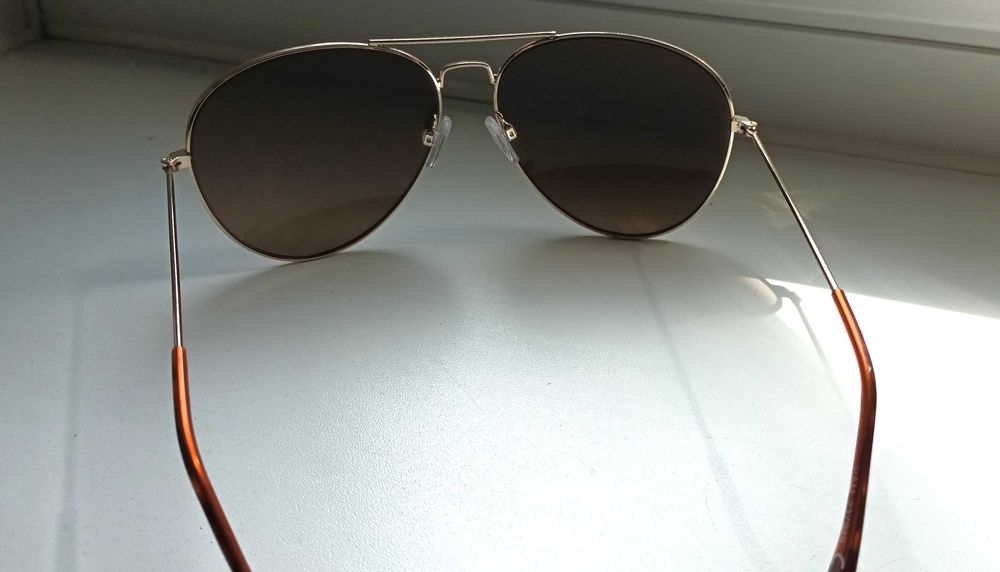 Okulary przeciwsłoneczne, retro, duże. H&M
