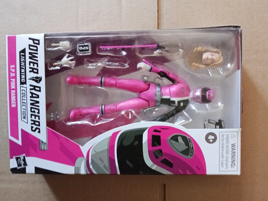 Power Rangers Lighting collection SPD Pink Ranger nowa