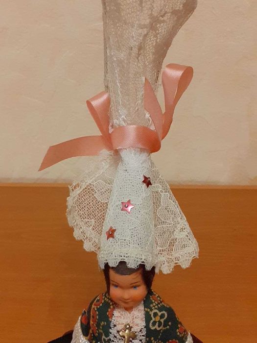 Винтажные сувенирные куклы в национальных костюмах Франции