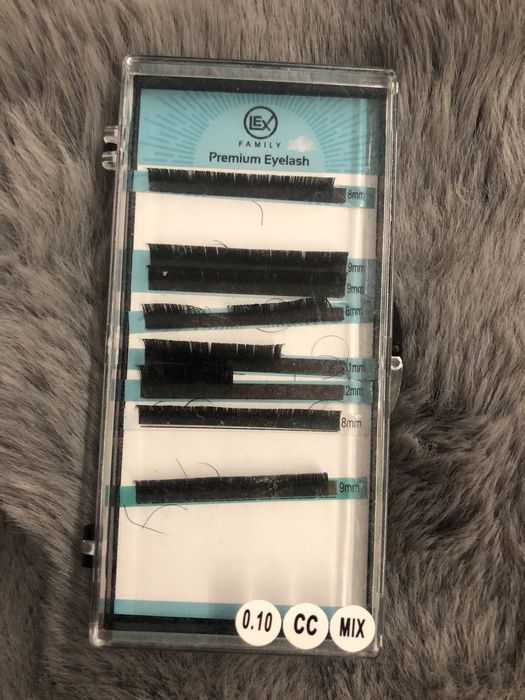 Б/у матеріали для нарощення вій