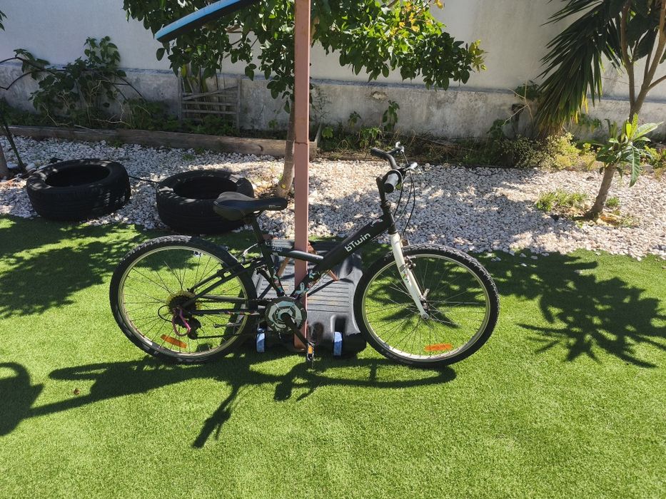 Bicicleta ideal para criança dos 9 as 12 anos roda 24