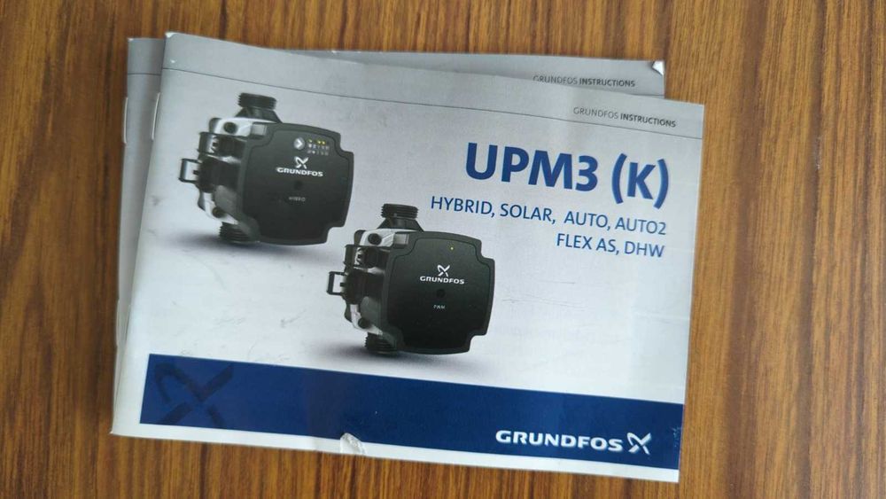 насос Grundfos UPM3 AUTO 15 70 130 ALPHA 1 2 НОВІ для котла опалення
