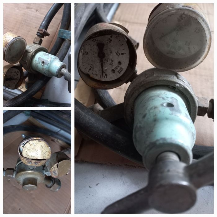 Шланг для газосварки/газозварювання, комплект (ацетилен), б.у./б.в..