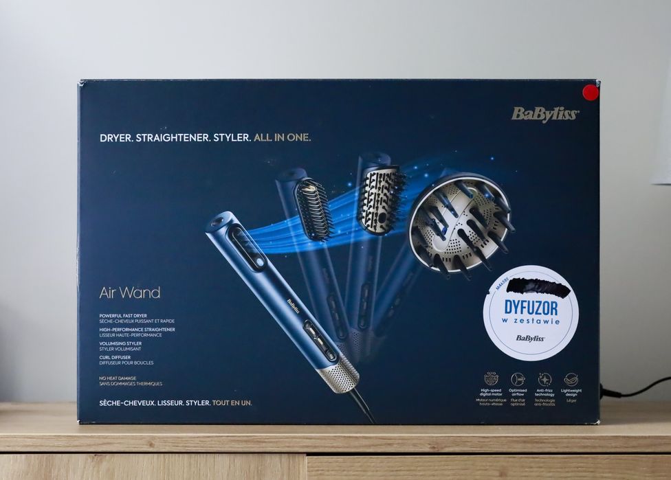 Air Wand BaByliss z dyfuzorem jak nowa !!!