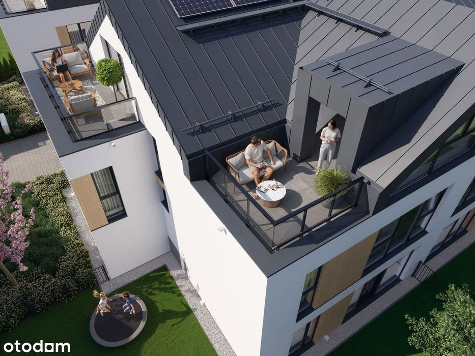 6-pokojowy dom 205m2 + 3 tarasy Bez Prowizji