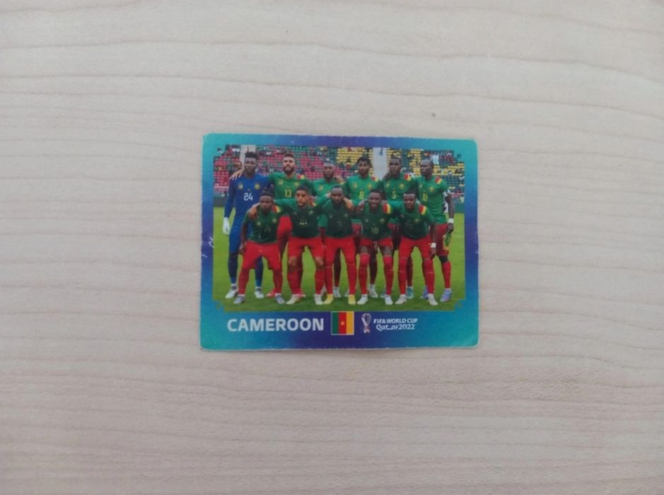 Figurinha da equipa Cameroon