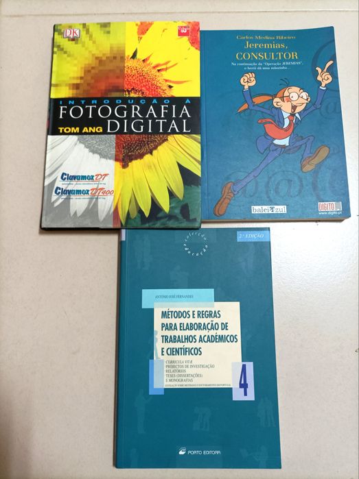 Lote de Livros Práticos (Maternidade / Fotografia / Condomínio)