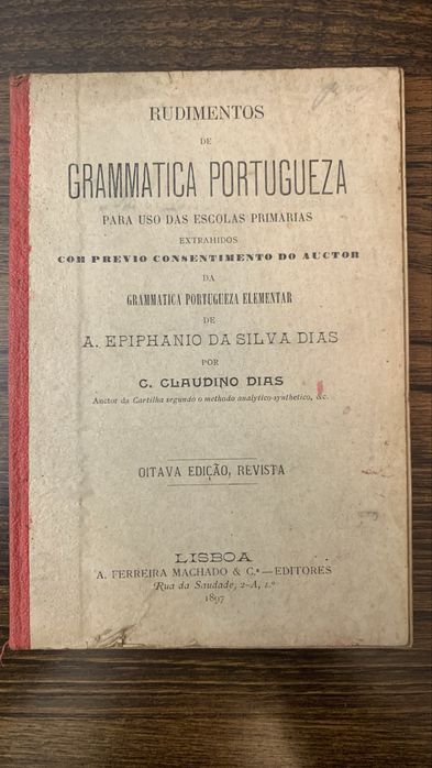 Rudimentos de Grammatica portugueza