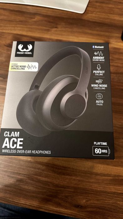 [Nowe słuchawki] Fresh N Rebel Clam Ace ANC Storm Grey