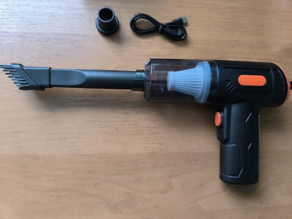 Аккумуляторный пылесос и ветродуйка 2в1