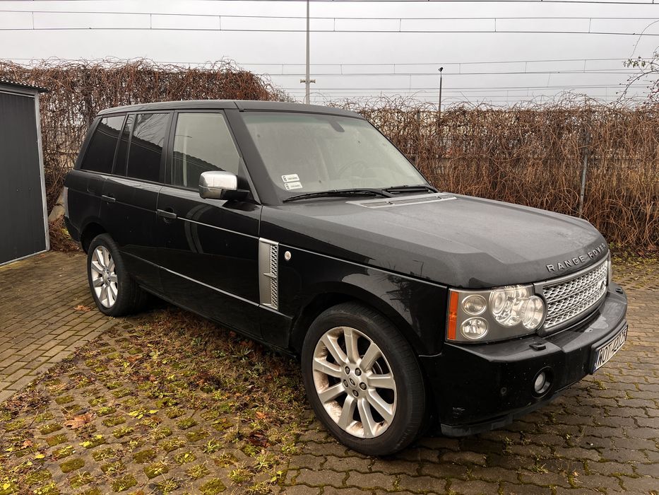 Range Rover uszkodzony silnik