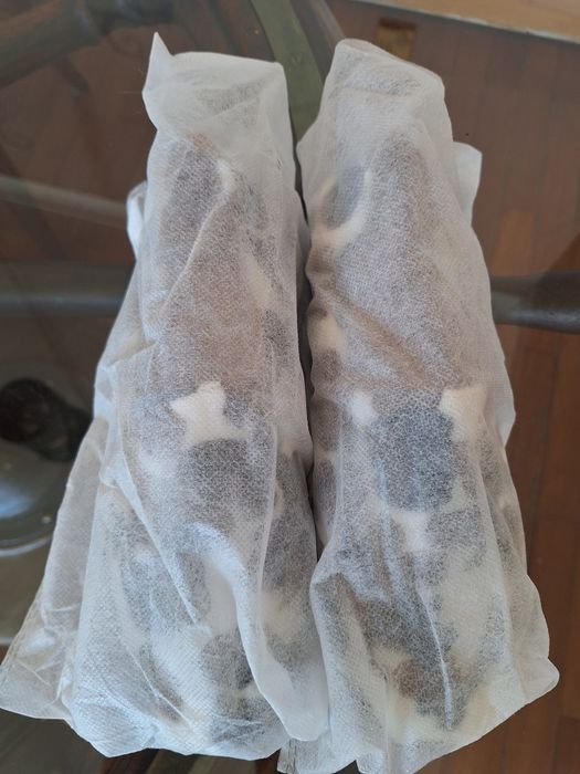 Sapatos de senhora malhados