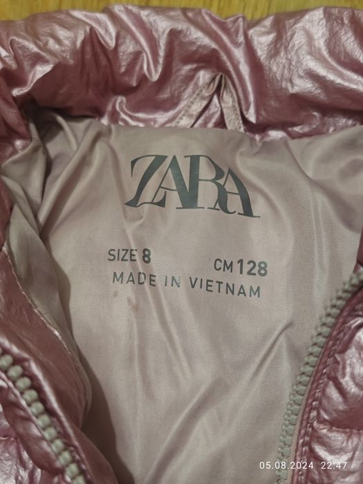 Курточка демісезонна Зара на ріст 128 - 134 ( 8 - 9 років) Zara куртка