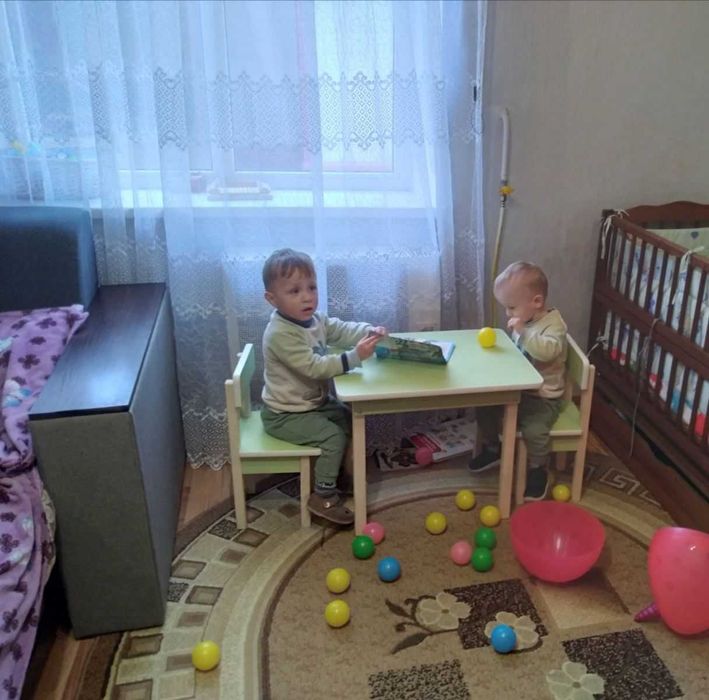 Набір стіл та стільчик дитячий,комплект стул стол для детей