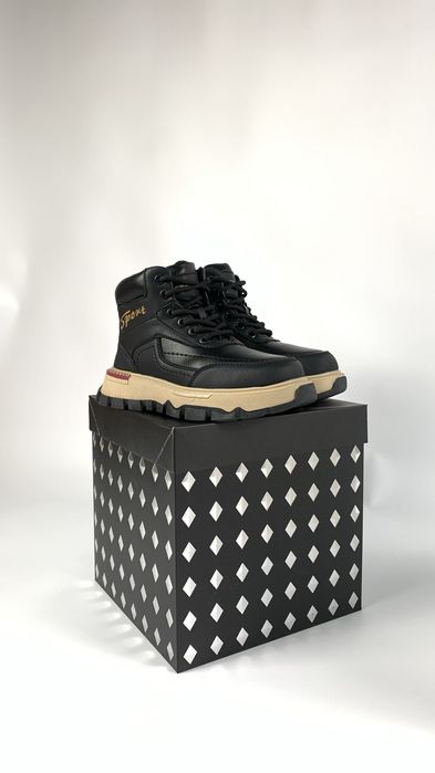 Зимові черевики Parliament,хлопчика,дівчинка,хакі,чорні,на хутрі,32-37