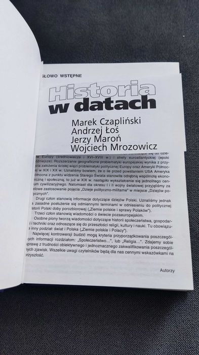 Historia w datach i w pigułce