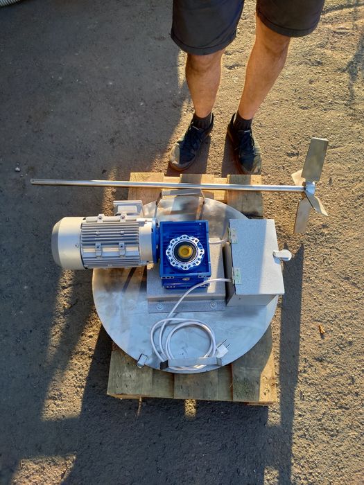 Змішувач, міксер(мішалка) для єврокуба з частотником, міксер для рідин