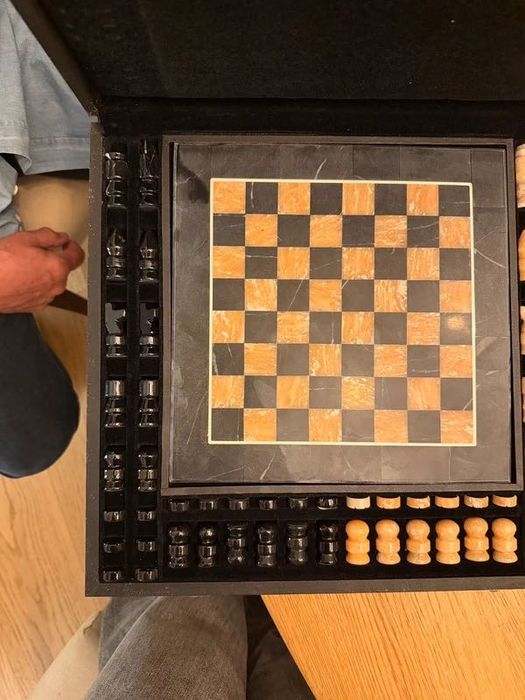 Jogo de tabuleiro Xadrez e Damas