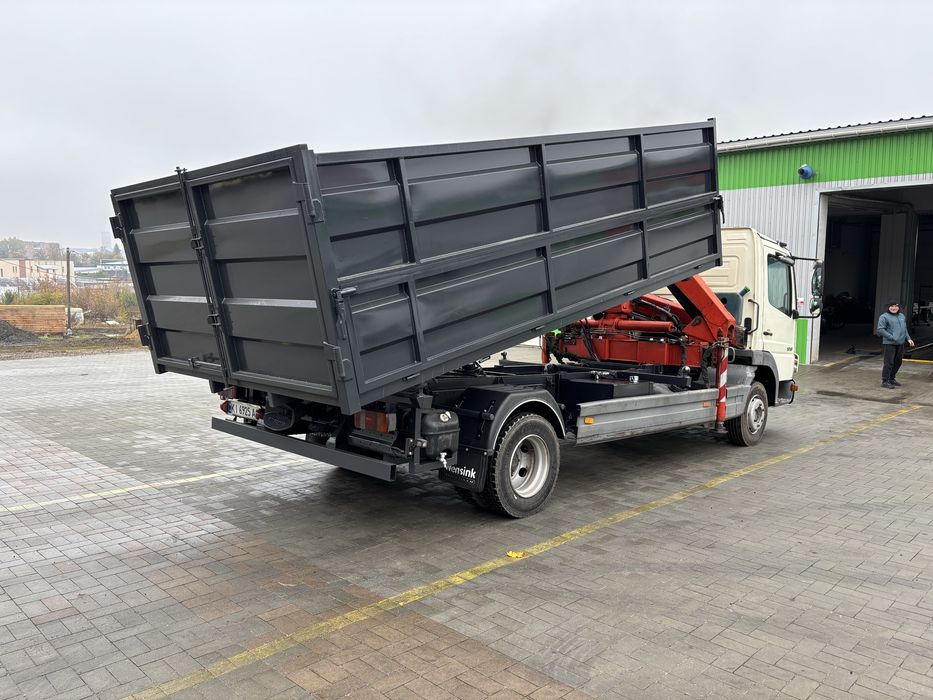 Кран маніпулятор самоскид під ключ монтаж встановлення сертифікація