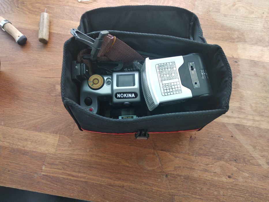 Máquina fotográfica nunca usada