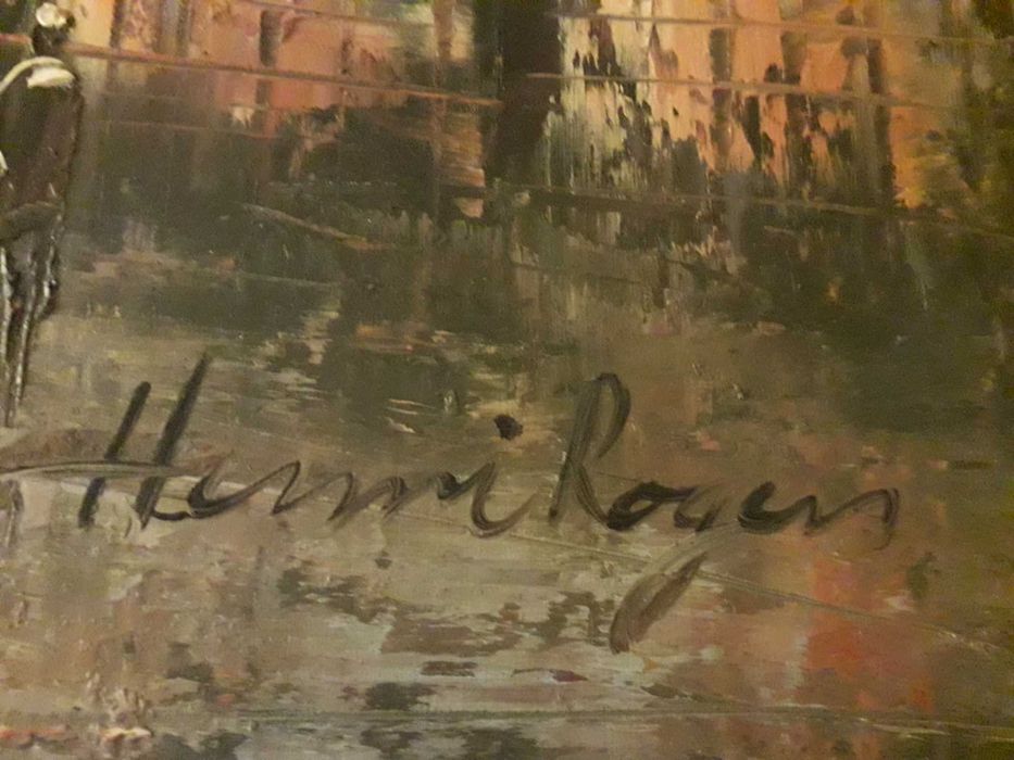 Картина "П А Р И Ж".Холст,масло.